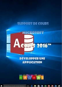 (imagepour) support de cours Access 2016 niveau 2 programmation