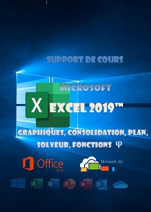 (imagepour) support de cours Excel 2019, Graphes, conso, plan, solveur