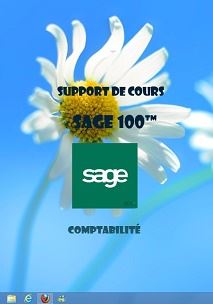 (imagepour) support de cours SAGE 100 Comptabilite i7 Version 7