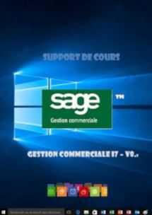 (imagepour) support de cours SAGE gestion commerciale i7 Version 8