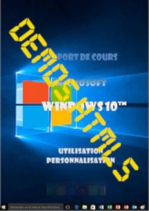 (imagepour) Ressources de formation Windows 10 (dix) Niveau 1