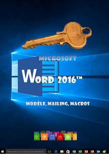 (imagepour) cours en ligne Word 2016, mailing, modele, macros